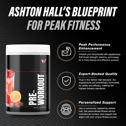 Peak Performance Best Pre Workout Powder Lemonade