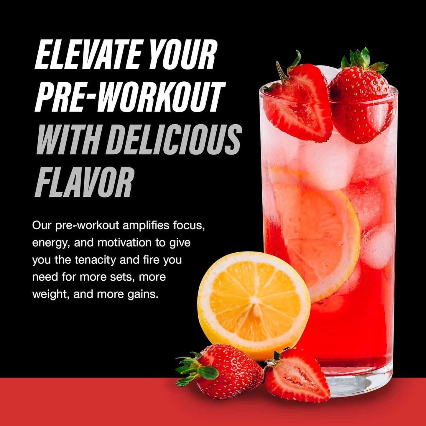 Peak Performance Best Pre Workout Powder Lemonade